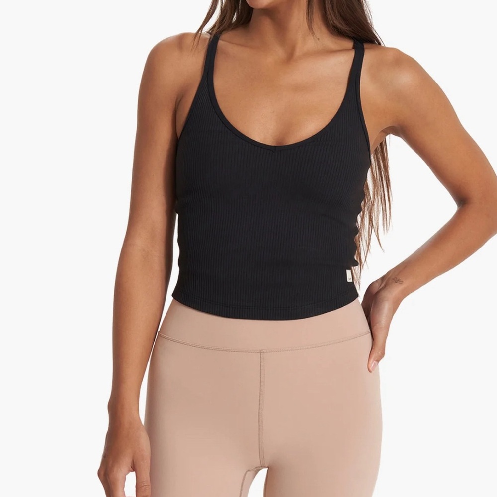 Vuori Rib Crop Tank - Picture 3 of 3
